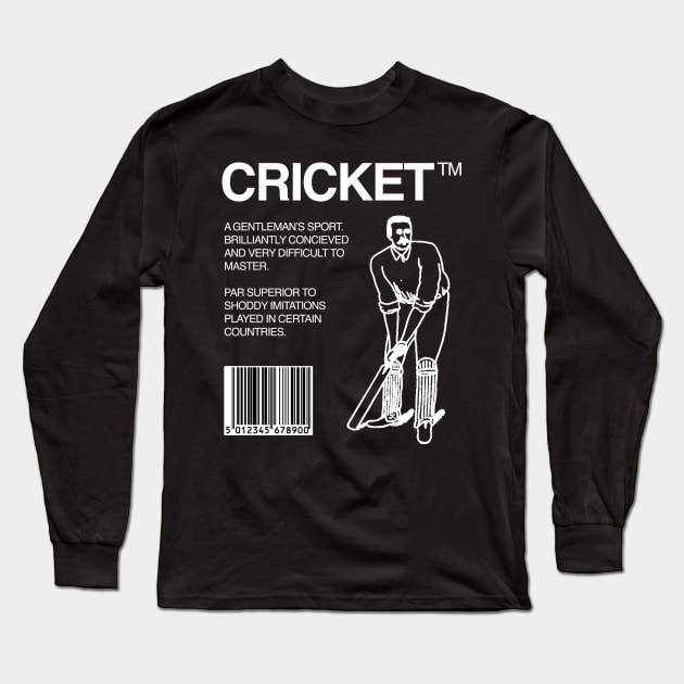 Cricket Long Sleeve T-Shirt by isstgeschichte